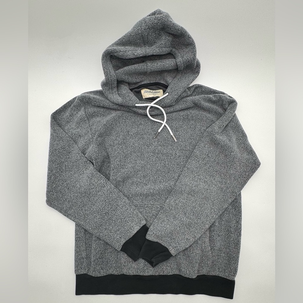 Feat Unisex Hoodie Blanket Blend Hazy Black Size Large